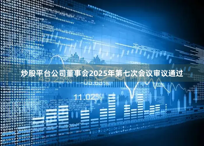 炒股平台公司董事会2025年第七次会议审议通过