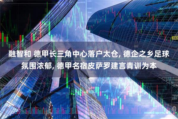 融智和 德甲长三角中心落户太仓, 德企之乡足球氛围浓郁, 德甲名宿皮萨罗建言青训为本